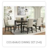 COS-BANJO DINING SET (1+6)